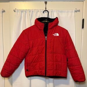 The North Face Big Boys Reversible Shasta full zip Hooded Jacket